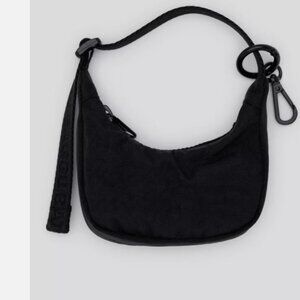 Baggu's Crescent Bag Charm - Black mini adorable new with tags